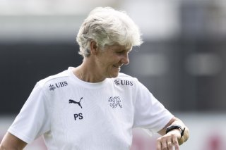 Des heures cruciales pour Pia Sundhage et la Suisse. KEYSTONE/PETER SCHNEIDER